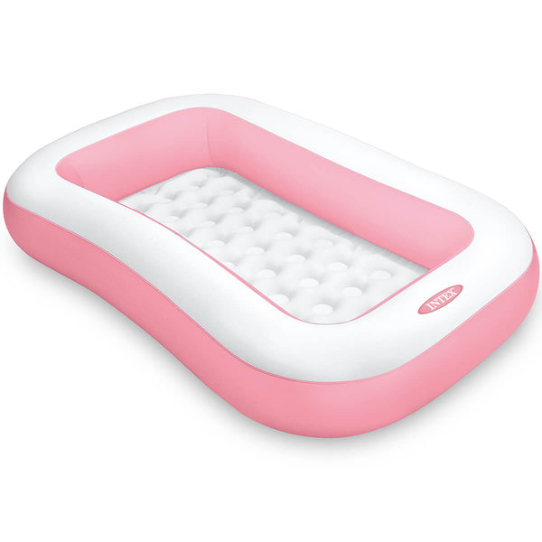 Intex 58423NP Wet Set Collection Rechthoekig Zwembad 166x100x25 cm Roze/Wit