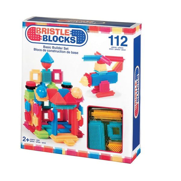 Bristle Blocks Starterset/Uitbreidingsset met 112 Stuks