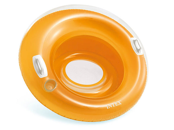 Gekleurde loungestoel voor op het water-Roze 58883NP-Roze