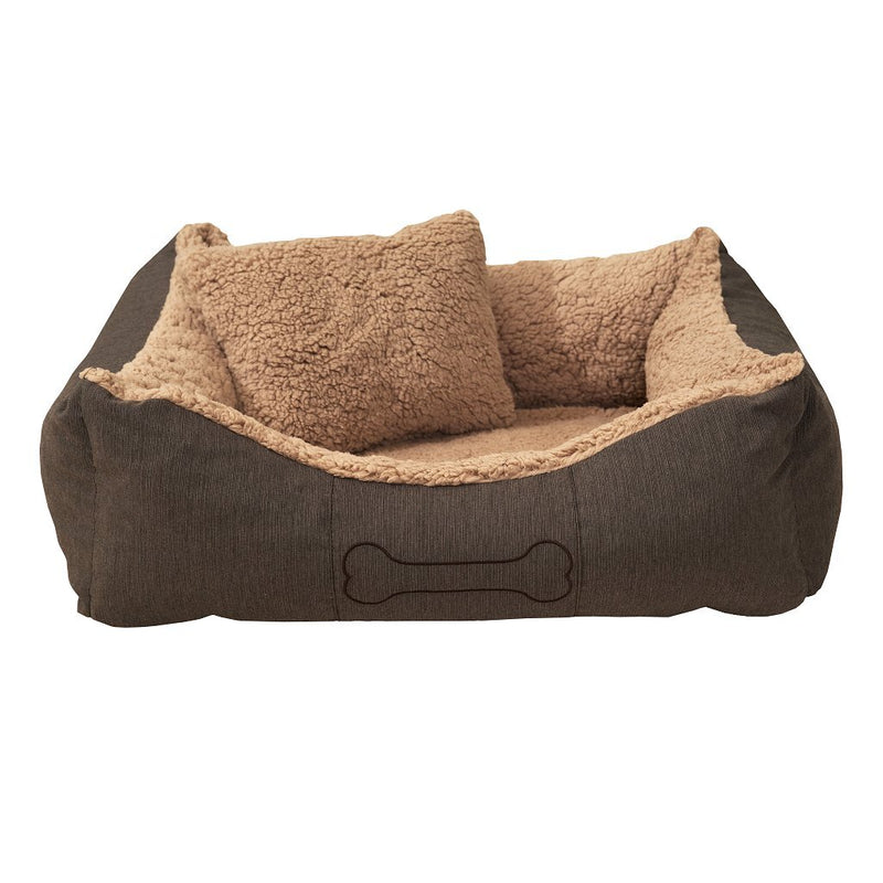 Sun Garden  Luxe Hondenmand Lucky 80x70x20 cm Bruin/Beige
