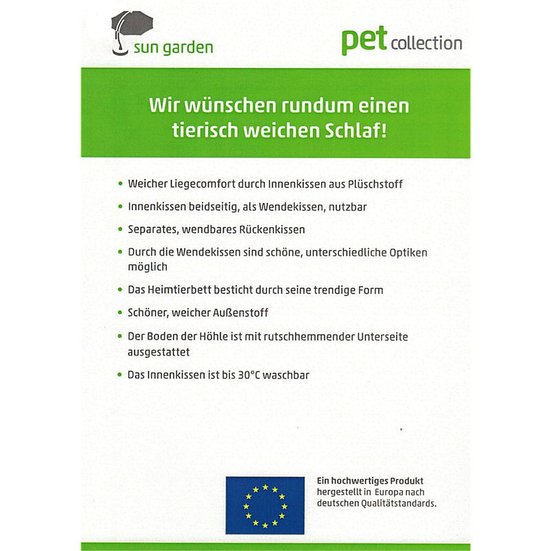 Sun Garden Filou Luxe Honden- en Kattenbed 42x45x41 cm Bruin/Beige
