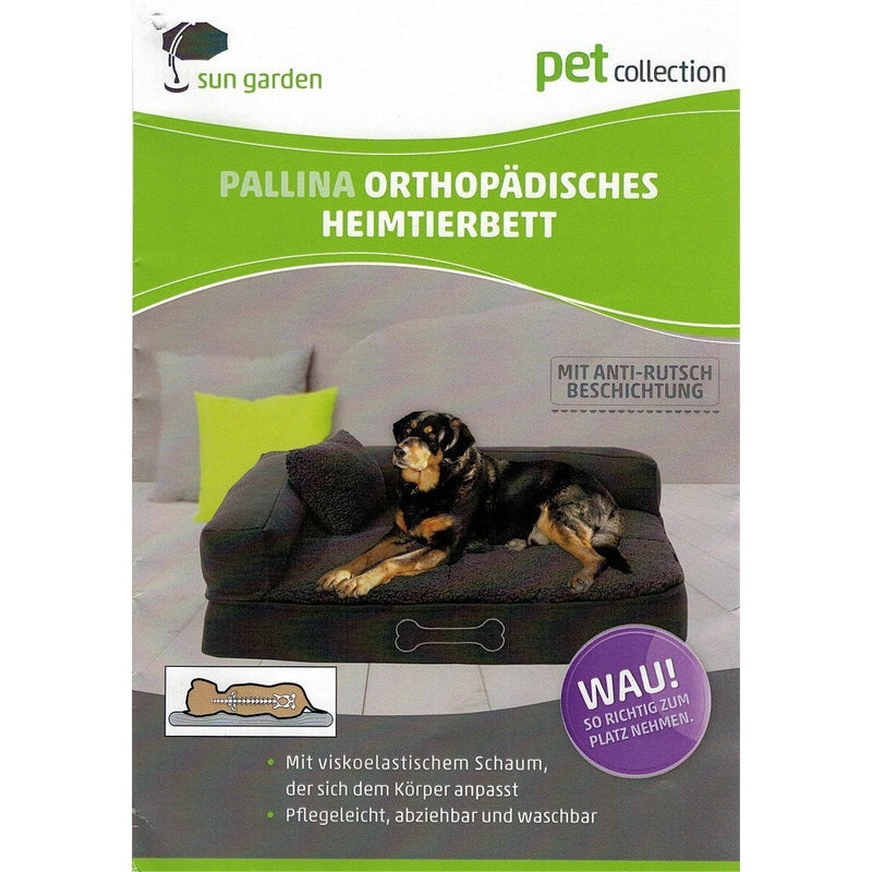 Sun Garden Pallina Orthopedisch Hondenkussen 100x80x27 cm Antraciet