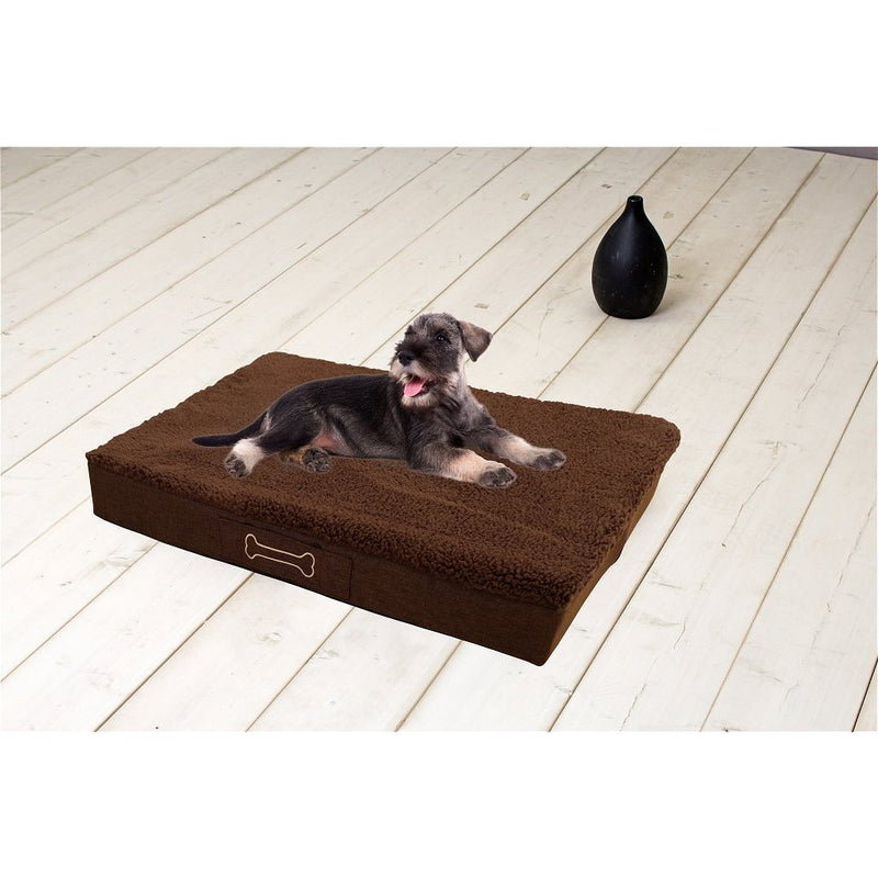Sun Garden Buddy Orthopedisch Hondenkussen 72x50x8cm Donkerbruin