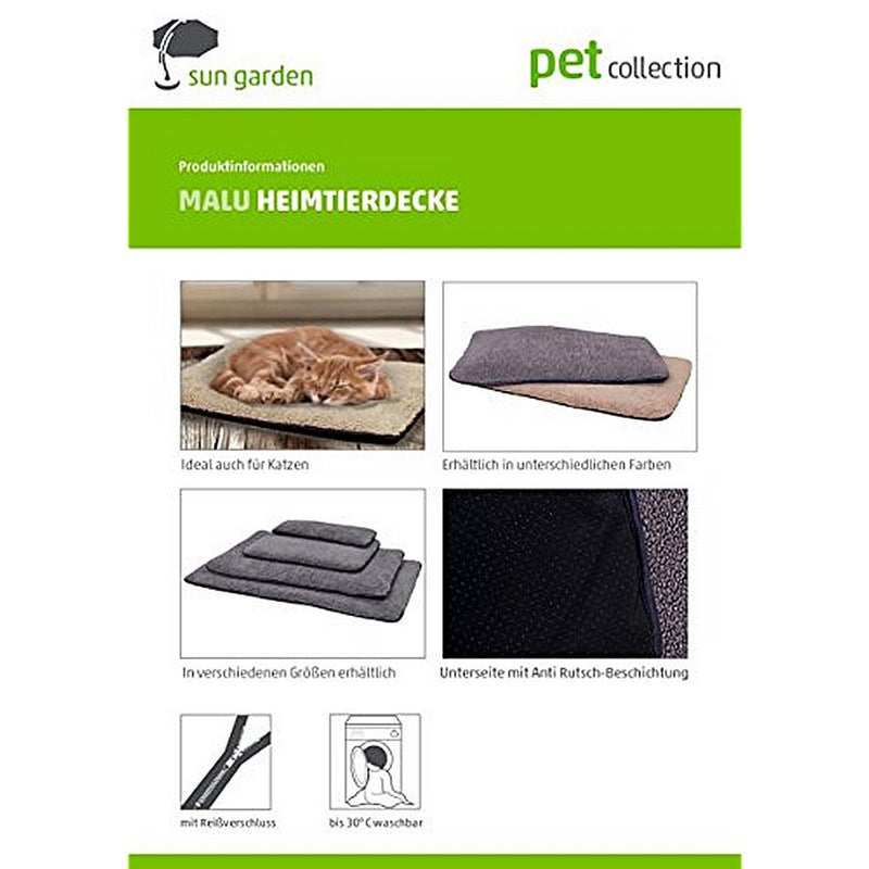 Sun Garden Malu Hondenkleed 60x40x5 cm Beige