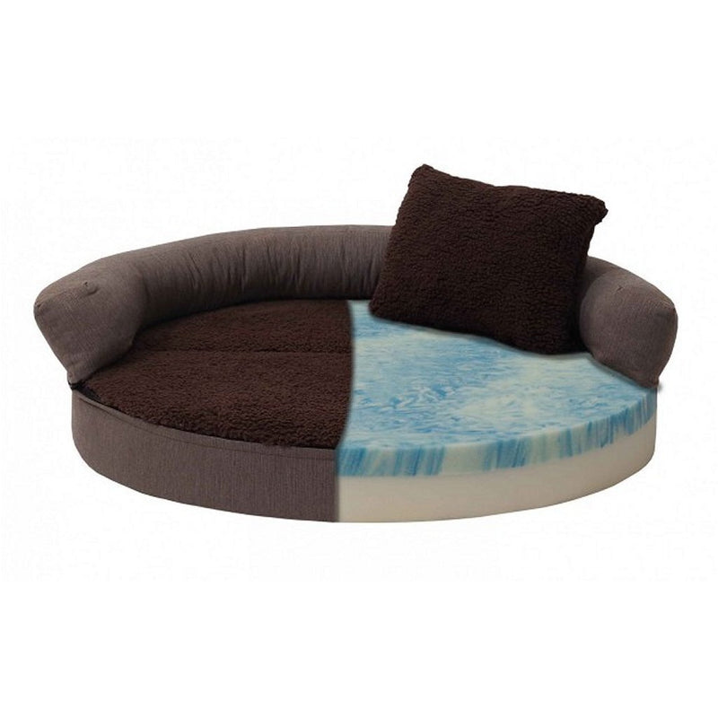Sun Garden Peppo Orthopedisch Hondenkussen 100x78x23 cm Antraciet