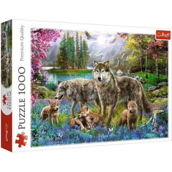 Trefl Puzzel Wolvenfamilie 1000 Stukjes