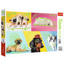 Trefl Neon Color Line Puzzel Honden 1000 Stukjes