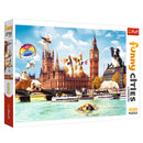 Trefl Funny Cities Puzzel Londen 1000 Stukjes