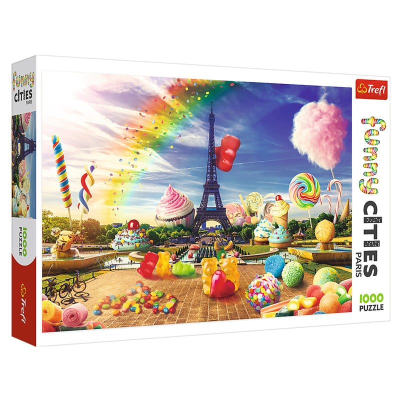 Trefl Puzzel Funny Cities Parijs 1000 Stukjes
