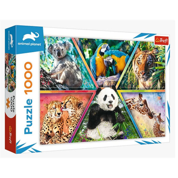 Trefl Animal Planet Puzzel Animal Kingdom 1000 Stukjes