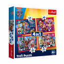 Trefl 4in1 Puzzel Paw Patrol The Movie