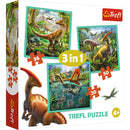 Trefl 3in1 Puzzel Dino&