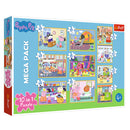 Trefl 10in1 Peppa Pig Puzzel 20-48 Stukjes