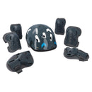 Rebel Step en Skate Beschermingsset in Tas Grijs/Blauw