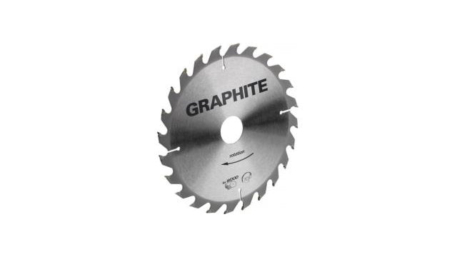 Graphite Cirkelzaagblad Voor Hout 200mm Asgat 30mm Tanden 24 Dikte 3,2 Vulringen 16/20/25 TCT