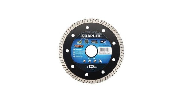 Graphite Diamantschijf 200x22x6,0x1,6mm Turbo Super Dun MPA EN13236