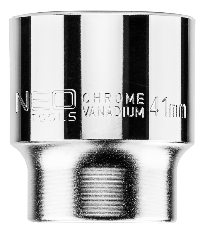 Neo Tools Dop 41 3/4 Aansluiting 12 Kant DIN 3124 CRV Staal TUV M+T