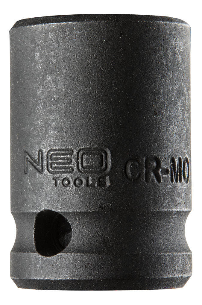 Neo Tools Krachtdop 19mm 1/2 Aansluiting CrMo Staal 38mm Hoog DIN 3129 TUV M+T