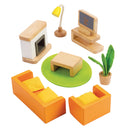 Hape Poppenhuis Televisiekamer