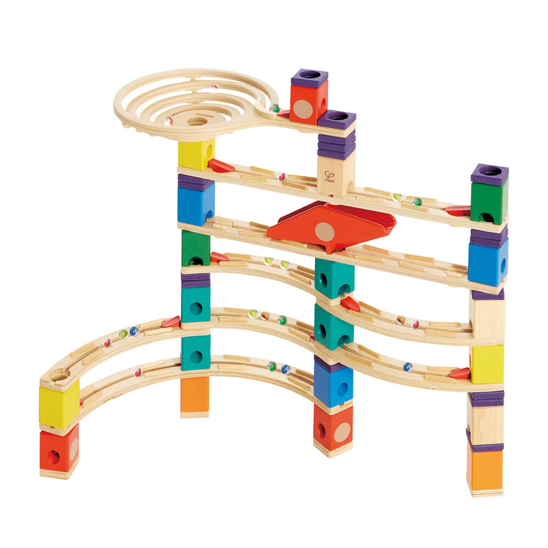 Quadrilla Houten Knikkerbaan Xcellerator, 136dlg.