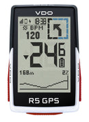 Fietscomputer VDO R5 GPS Top Mount Set HR +