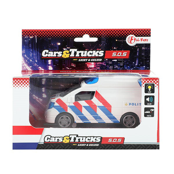 Cars trucks politiebusje 23742A