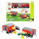 Toi Toys Tractor Set met Schuur Verschillende Uitvoeringen