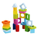 Classic World Geometrische Houten Blokken, 28dlg.