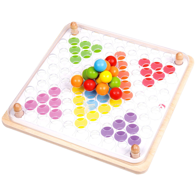 Classic World Mozaïek Set Hout, 63dlg.