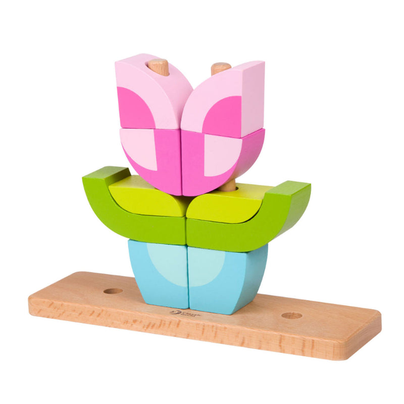 Classic World Houten Stapelblokken Uil, 24dlg.