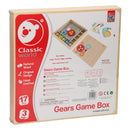Classic World Houten Tandwielen Box, 17dlg.