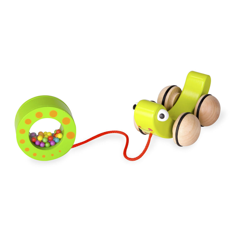 Classic World Houten Trekfiguur Slak