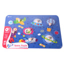 Classic World Houten Noppenpuzzel Ruimte , 8st.