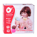 Classic World IJsbolletjes met Hoorntjes Vilt, 8dlg.