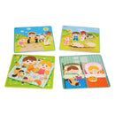 Classic World Houten Puzzel Boerderij, 4in1