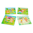 Classic World Houten Puzzel Seizoenen, 4in1