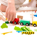 Classic World Houten Treinset, 75dlg.