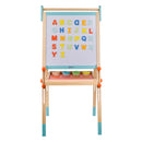 Classic World Houten Magneet- en Schoolbord 2in1, 39dlg.