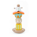 Classic World Houten Stapel en Balansspel Clown, 6dlg.