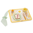 Classic World Houten Vintage Ontbijtset met Dienblad, 13dlg.