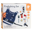 Classic World Houten Brandweerman Speelset, 8dlg.