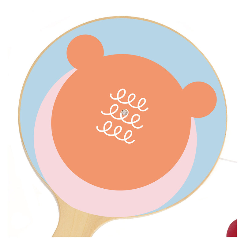 Classic World Houten Racket met Bal aan Koord