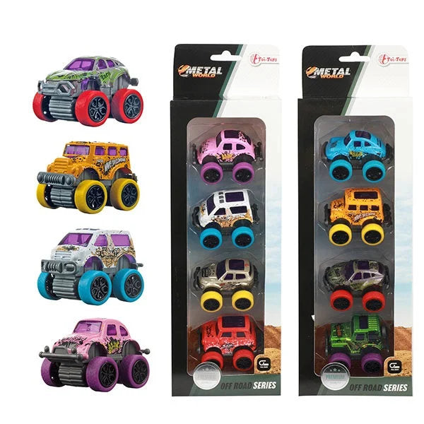 4 metal mini autos offroad 2 ass.20521Z