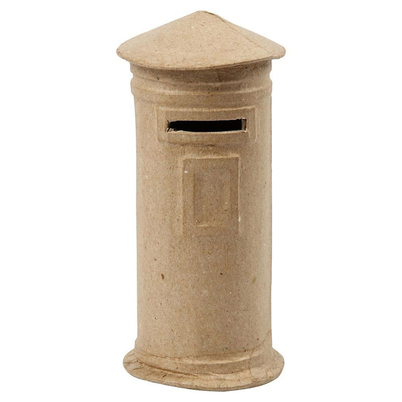 Spaarpot Brievenbus Papier-maché Handgemaakt