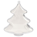 Decoratie Kerstbomen, 5st.