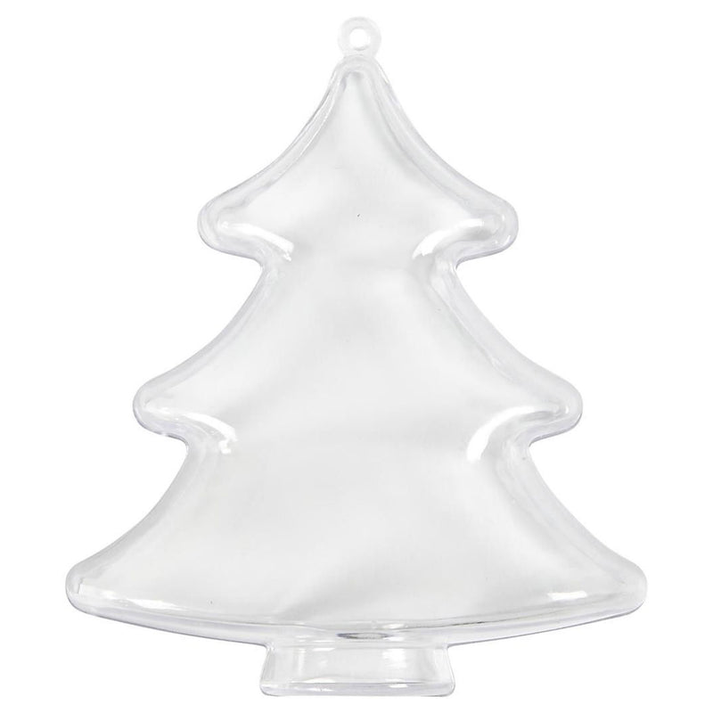 Decoratie Kerstbomen, 5st.