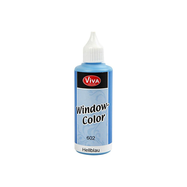 Sticker- en Glasverf - Lichtblauw, 80ml
