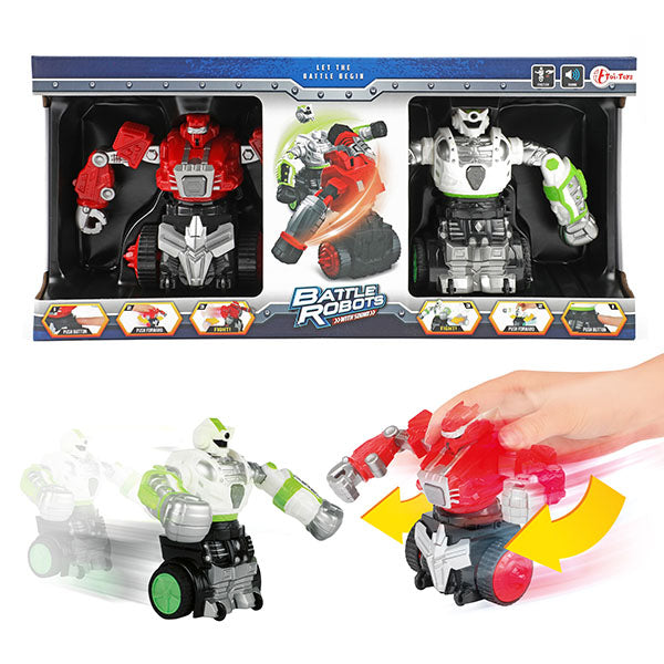 Toi-toys Battle Robots 2 Stuks