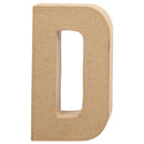 Letter Papier-maché - D, 20,5cm