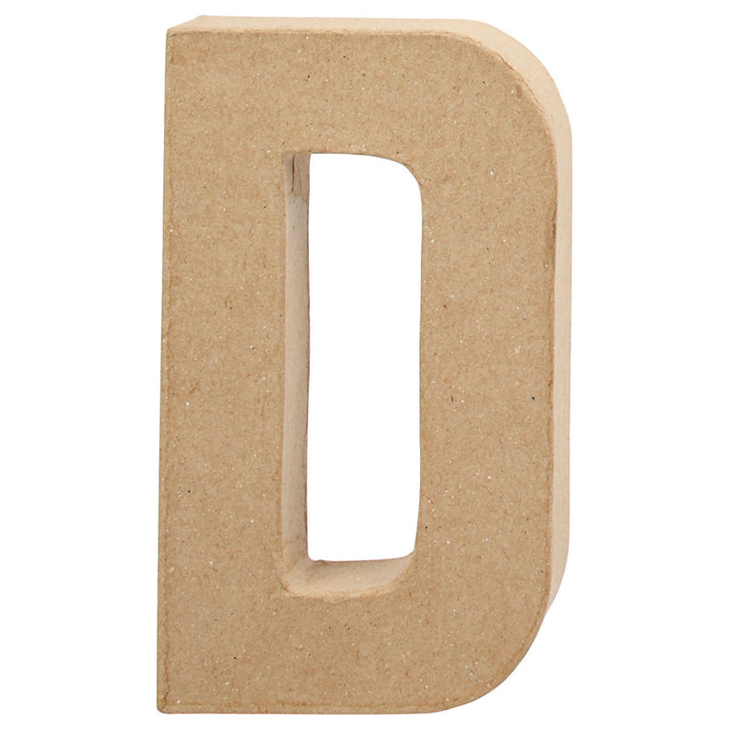 Letter Papier-maché - D, 20,5cm